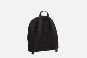 Dior 8 Backpack • Black Dior Oblique Jacquard