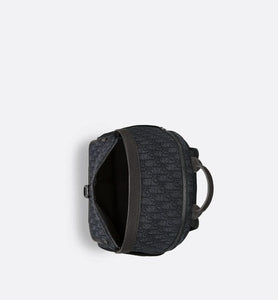 Dior 8 Backpack • Black Dior Oblique Jacquard