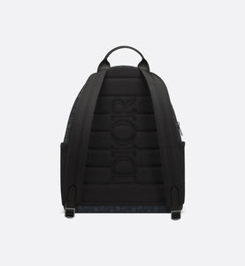 Dior 8 Backpack • Black Dior Oblique Jacquard