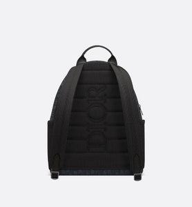 Dior 8 Backpack • Black Dior Oblique Jacquard