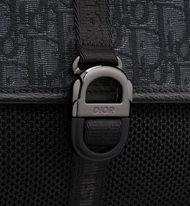 Dior 8 Backpack • Black Dior Oblique Jacquard