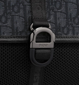 Dior 8 Backpack • Black Dior Oblique Jacquard