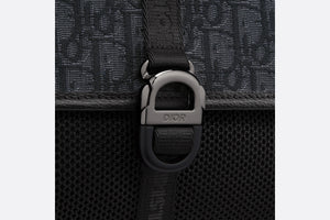 Dior 8 Backpack • Black Dior Oblique Jacquard