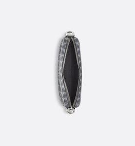 Saddle Triple Pouch • Dior Gray CD Diamond Canvas