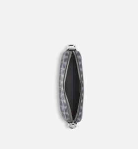 Saddle Triple Pouch • Dior Gray CD Diamond Canvas