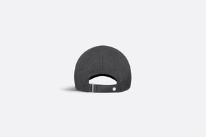 Dior 1947 Baseball Cap • Anthracite Gray Wool