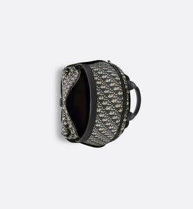 Dior 8 Backpack • Beige and Black Dior Oblique Jacquard
