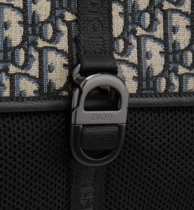 Dior 8 Backpack • Beige and Black Dior Oblique Jacquard