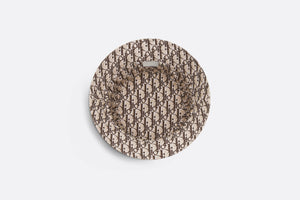Reversible Dior Oblique Bucket Hat • Beige and Plum Cotton