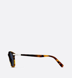 DiorBlackSuit S12I BioAcetate • Gradient Brown Tortoiseshell-Effect Square Sunglasses