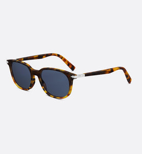 DiorBlackSuit S12I BioAcetate • Gradient Brown Tortoiseshell-Effect Square Sunglasses