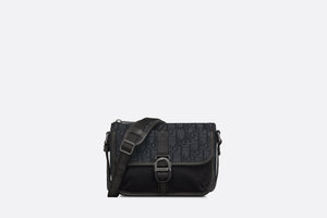 Dior 8 Mini Bag With Strap • Black Dior Oblique Jacquard