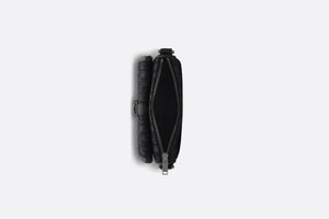 Dior 8 Mini Bag With Strap • Black Dior Oblique Jacquard