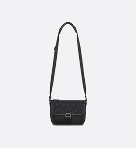 Dior 8 Mini Bag With Strap • Black Dior Oblique Jacquard