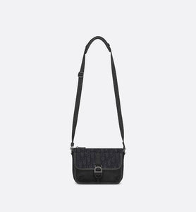 Dior 8 Mini Bag With Strap • Black Dior Oblique Jacquard