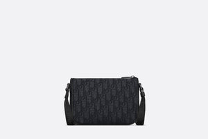 Dior 8 Mini Bag With Strap • Black Dior Oblique Jacquard