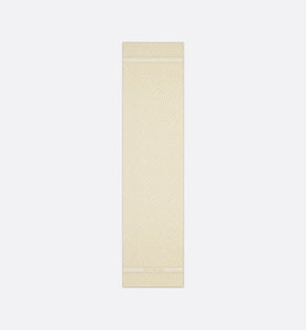 Dior Oblique Stole • Gold-Tone Silk and Metallic Thread