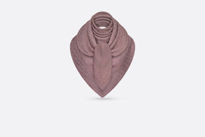 Dior Oblique Shawl • Mulberry Wool, Silk and Cashmere