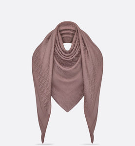 Dior Oblique Shawl • Mulberry Wool, Silk and Cashmere
