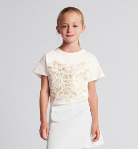 Kid's T-Shirt • Ivory Cotton Jersey