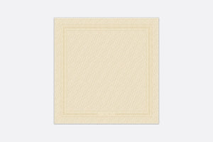 Dior Oblique Shawl • Gold-Tone Silk Blend and Metallic Thread