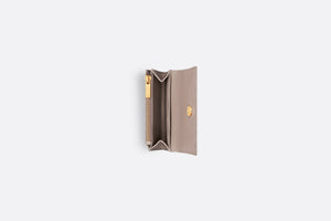 Dior Caro XS Wallet • Warm Taupe Supple Cannage Calfskin