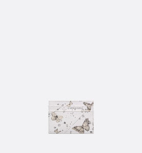 【国内完売・即発送】Dior カードケース Butterfly Zodiac クリスチャンディオールKAWSコラボ ミツバチ ブラック/イエロー