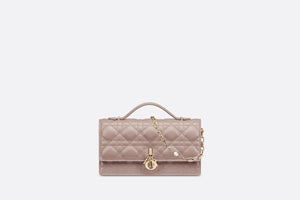 Miss Dior Mini Bag • Warm Taupe Cannage Lambskin