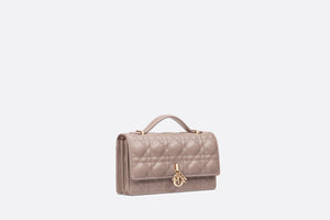 Miss Dior Mini Bag • Warm Taupe Cannage Lambskin