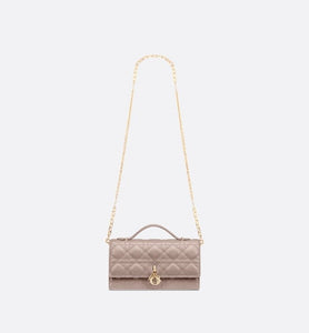 Miss Dior Mini Bag • Warm Taupe Cannage Lambskin