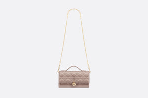 Miss Dior Mini Bag • Warm Taupe Cannage Lambskin