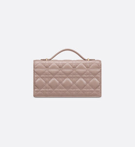 Miss Dior Mini Bag • Warm Taupe Cannage Lambskin