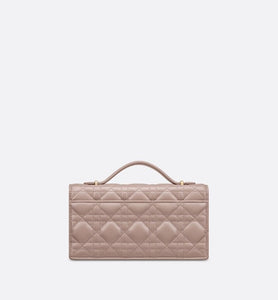 Miss Dior Mini Bag • Warm Taupe Cannage Lambskin