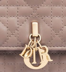 Miss Dior Mini Bag • Warm Taupe Cannage Lambskin