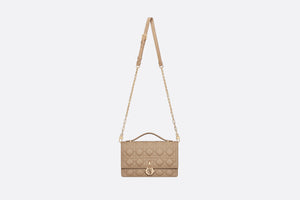 Miss Dior Top Handle Bag • Biscuit Cannage Lambskin