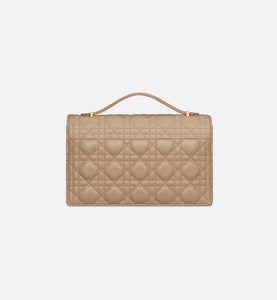 Miss Dior Top Handle Bag • Biscuit Cannage Lambskin