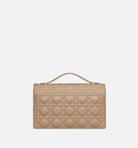 Miss Dior Top Handle Bag • Biscuit Cannage Lambskin