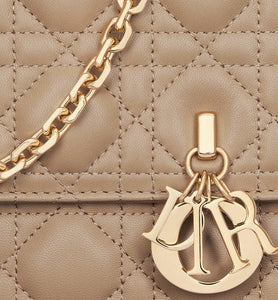Miss Dior Top Handle Bag • Biscuit Cannage Lambskin
