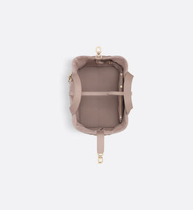 Medium Dior Toujours Bag • Warm Taupe Macrocannage Calfskin