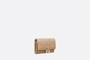 XS Miss Dior Wallet • Biscuit Cannage Lambskin