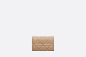 XS Miss Dior Wallet • Biscuit Cannage Lambskin
