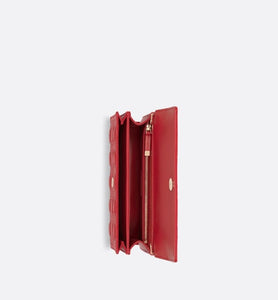 Miss Dior Top Handle Bag • Amaryllis Red Cannage Lambskin