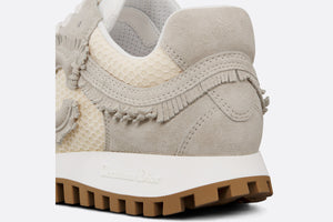 C'est Dior Sneaker • Ecru Suede Calfskin and Mesh