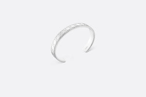 Dior Icons Cannage Bangle • Silver