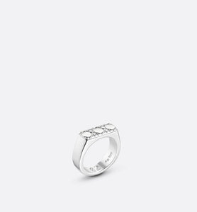 Dior Icons Cannage Ring • Silver
