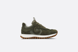 C'est Dior Sneaker • Khaki Suede Calfskin and Mesh