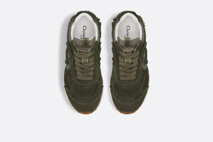 C'est Dior Sneaker • Khaki Suede Calfskin and Mesh