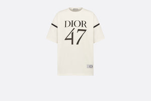 Oversized T-Shirt • White Slub Cotton Jersey