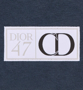 Oversized T-Shirt • Blue Slub Cotton Jersey