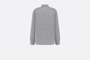 Dior Icons Cannage Shirt • Gray Silk Blend